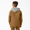 imageDickies Boys Duck Shirt JacketBrown Duck