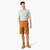 imageDickies Flex Cooling Regular Fit Utility Shorts 11quotBrown Duck