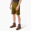 imageDickies Flex Cooling Regular Fit Utility Shorts 11quotDark Olive