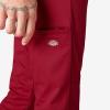 imageDickies Flex Skinny Fit Double Knee Work PantsEnglish Red
