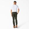 imageDickies Flex Skinny Fit Double Knee Work PantsOlive Green