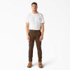 imageDickies Flex Skinny Fit Double Knee Work PantsTimber Brown