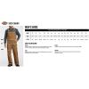 imageDickies Mens Bib OverallRinsed Timber
