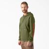 imageDickies Water Repellent Sleeve Logo HoodieGreen