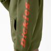 imageDickies Water Repellent Sleeve Logo HoodieGreen