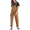 imageDickies Womens Denim Bib OverallRinsed Brown Duck