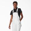 imageDickies Womens Denim Bib OverallWhite