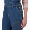 imageDickies Womens Double Front Bib OverallsDark Stonewashed Denim
