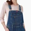 imageDickies Womens Double Front Bib OverallsDark Stonewashed Denim