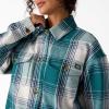 imageDickies Womens Flannel ShacketBalsam