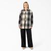 imageDickies Womens Flannel ShacketBlack