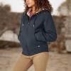 imageDickies Womens Fleece Lined Duck Canvas JacketGrey