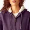 imageDickies Womens Fleece Lined Duck Canvas JacketPlum Perfect