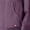 imageDickies Womens Fleece Lined Duck Canvas JacketPlum Perfect
