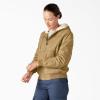 imageDickies Womens Fleece Lined Duck Canvas JacketRinsed Nubuck