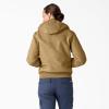 imageDickies Womens Fleece Lined Duck Canvas JacketRinsed Nubuck