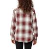 imageDickies Womens Plaid Flannel Long Sleeve ShirtBrick Plaid