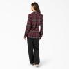 imageDickies Womens Plaid Flannel Long Sleeve ShirtFig