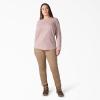 imageWomens Plus Long Sleeve Thermal ShirtPeach Whip
