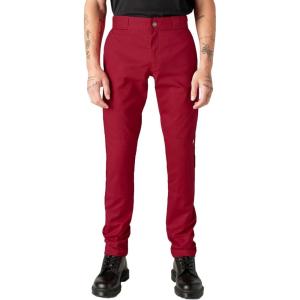 imageDickies Flex Skinny Fit Double Knee Work PantsEnglish Red