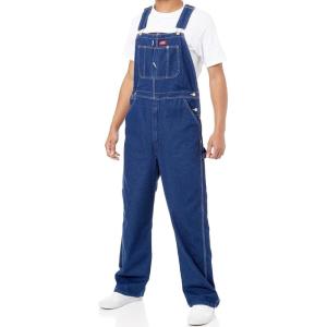 imageDickies Mens Bib OverallWashed Indigo Blue