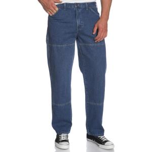 imageDickies Mens Relaxed Fit Workhorse JeanStone Washed Indigo Blue