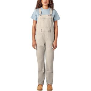 imageDickies Womens Double Front Bib OverallsRinsed Stone