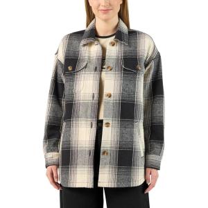imageDickies Womens Flannel ShacketBlack