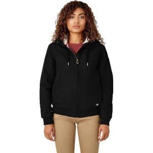 imageDickies Womens Fleece Lined Duck Canvas JacketBlack
