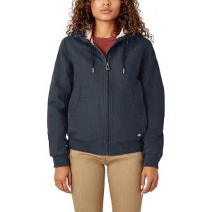 imageDickies Womens Fleece Lined Duck Canvas JacketGrey