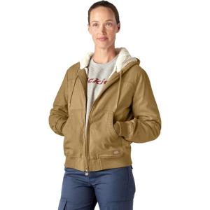 imageDickies Womens Fleece Lined Duck Canvas JacketRinsed Nubuck