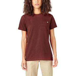 imageDickies Womens Heavyweight Short Sleeve Pocket TShirtBrick