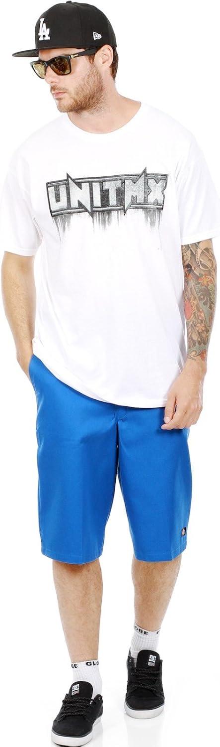 imageDickies Mens 13Inch Loose Fit Work Shorts  Durable Outdoor Uniform Shorts with MultiPockets for Men on The JobRoyal Blue