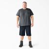 imageDickies Mens Big ampamp Tall Heavyweight Crew Neck Short Sleeve Tee BigTallCharcoal