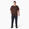 imageDickies Mens Big ampamp Tall Heavyweight Crew Neck Short Sleeve Tee BigTallChocolate