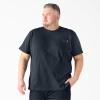 imageDickies Mens Big ampamp Tall Heavyweight Crew Neck Short Sleeve Tee BigTallDark Navy