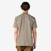 imageDickies Mens Big ampamp Tall Heavyweight Crew Neck Short Sleeve Tee BigTallDesert Sand