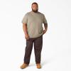 imageDickies Mens Big ampamp Tall Heavyweight Crew Neck Short Sleeve Tee BigTallDesert Sand