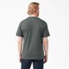 imageDickies Mens Big ampamp Tall Heavyweight Crew Neck Short Sleeve Tee BigTallHunter Green Heather
