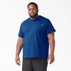 imageDickies Mens Big ampamp Tall Heavyweight Crew Neck Short Sleeve Tee BigTallRoyal Blue