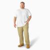 imageDickies Mens Big ampamp Tall Heavyweight Crew Neck Short Sleeve Tee BigTallWhite