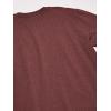imageDickies Mens Big and Tall Long Sleeve Heavyweight Crew NeckBurgundy Single Dye Heather