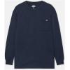 imageDickies Mens Big and Tall Long Sleeve Heavyweight Crew NeckDark Navy