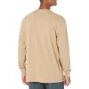 imageDickies Mens Big and Tall Long Sleeve Heavyweight Crew NeckDesert Sand