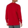 imageDickies Mens Big and Tall Long Sleeve Heavyweight Crew NeckEnglish Red