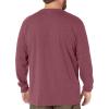imageDickies Mens Big and Tall Long Sleeve Heavyweight Crew NeckKhaki