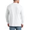 imageDickies Mens Big and Tall Long Sleeve Heavyweight Crew NeckWhite