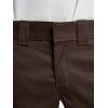 imageDickies Mens Flex Work Pant Slim Straight Fit BigChocolate Brown