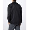 imageDickies Mens Long Sleeve Work ShirtBlack V1