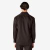imageDickies Mens Long Sleeve Work ShirtDark Brown